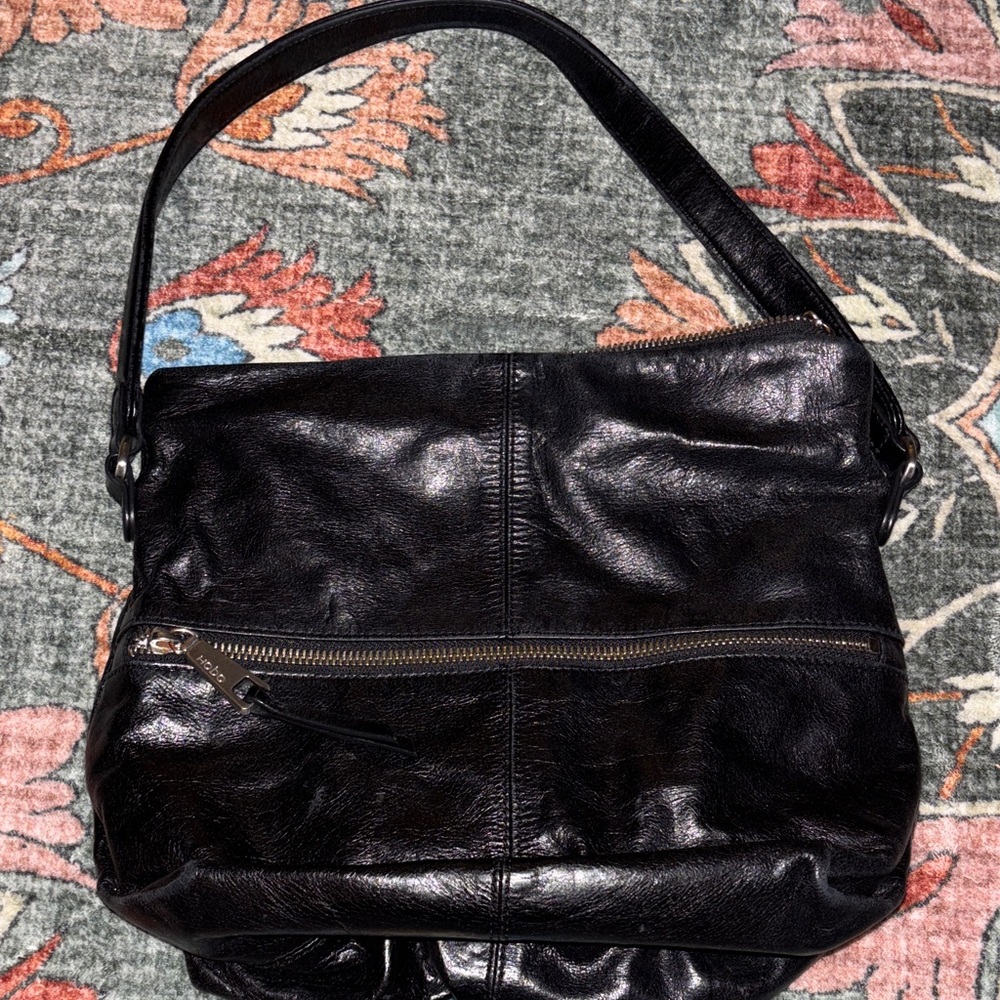 HOBO Black and White Chevron Interior Bag